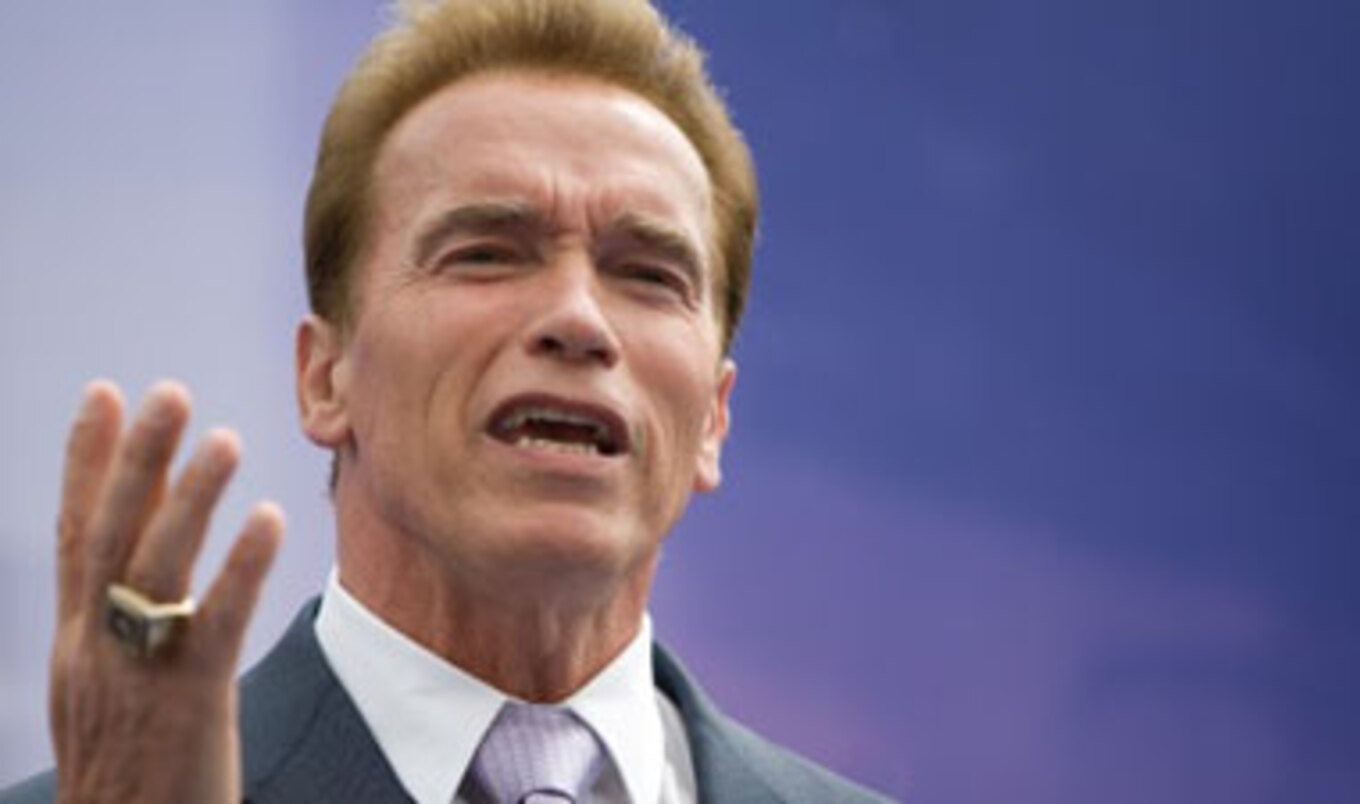 Schwarzenegger Villianized