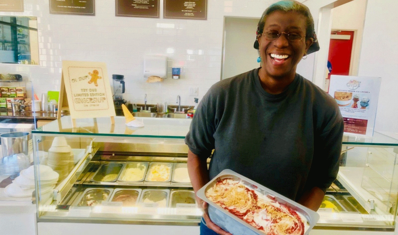 Los Angeles Community Rallies to Help Black-Owned Vegan Ice Cream Shop Stay in Business