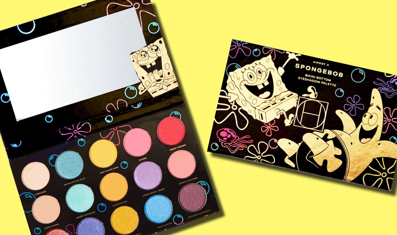 Vegan SpongeBob Makeup Collection Debuts Next Month