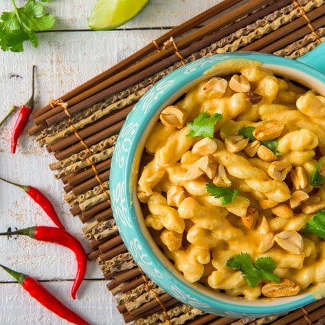 Creamy Vegan Thai Mac