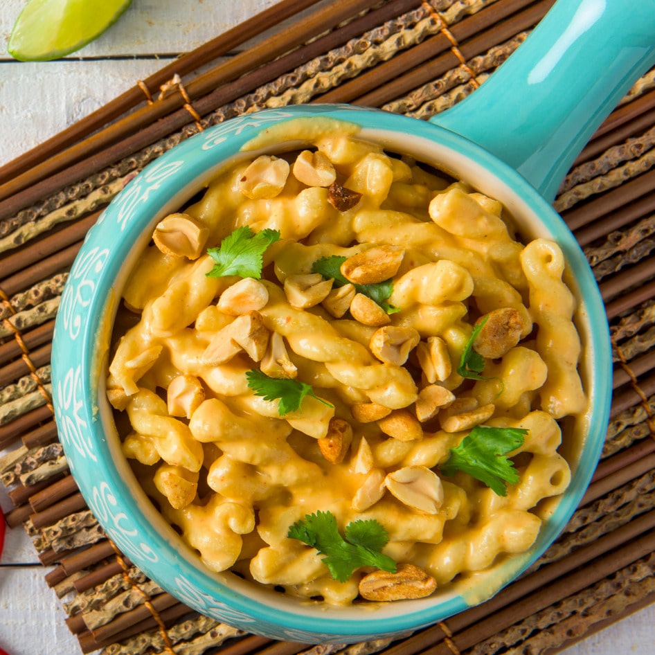 Creamy Vegan Thai Mac