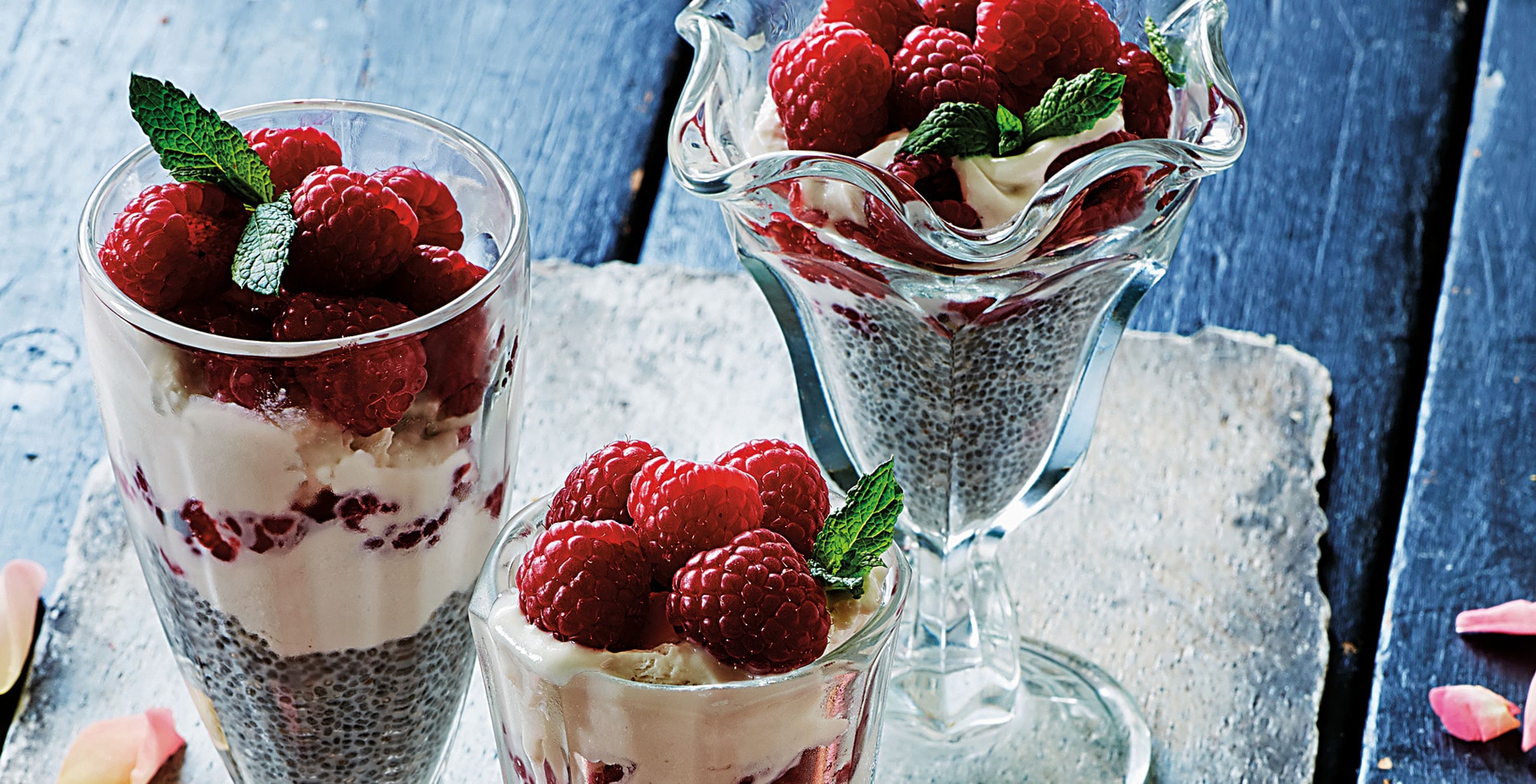 Indian Raspberry-Rose Falooda Sundae