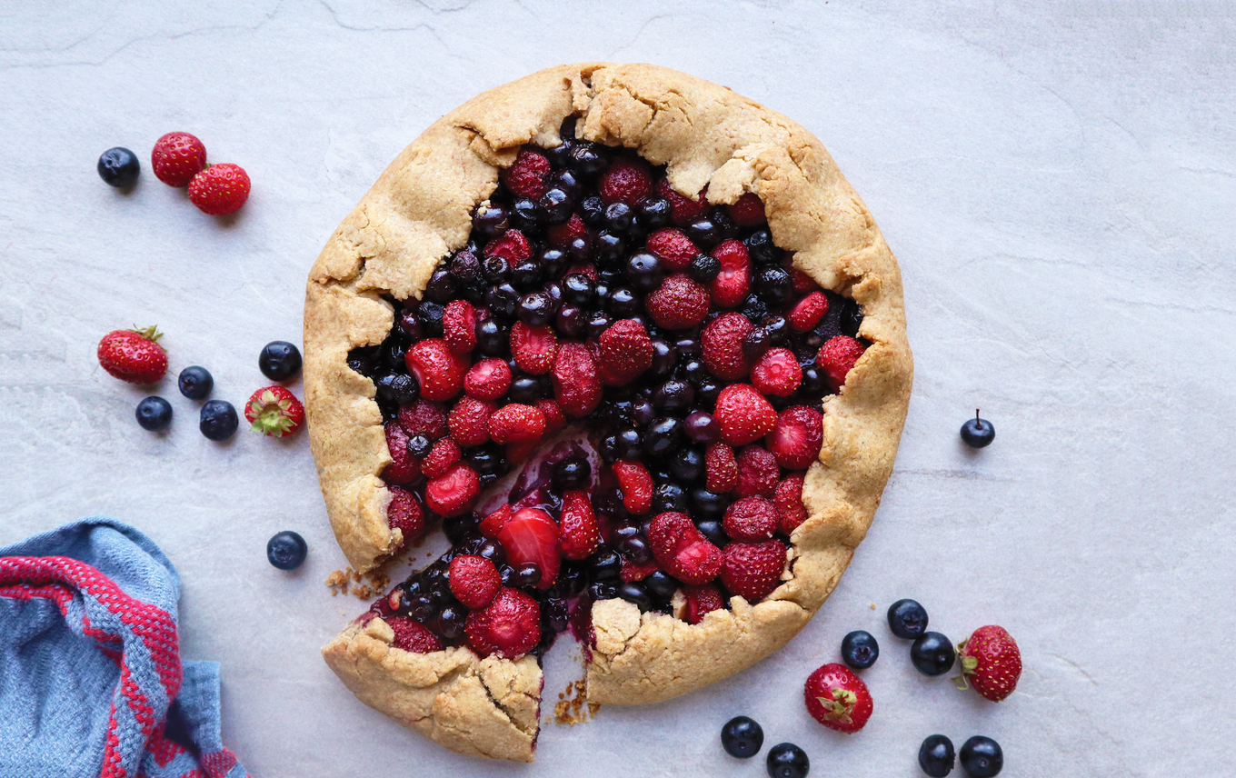 VegNews.SummerBerryGalette.PlantifulPlate