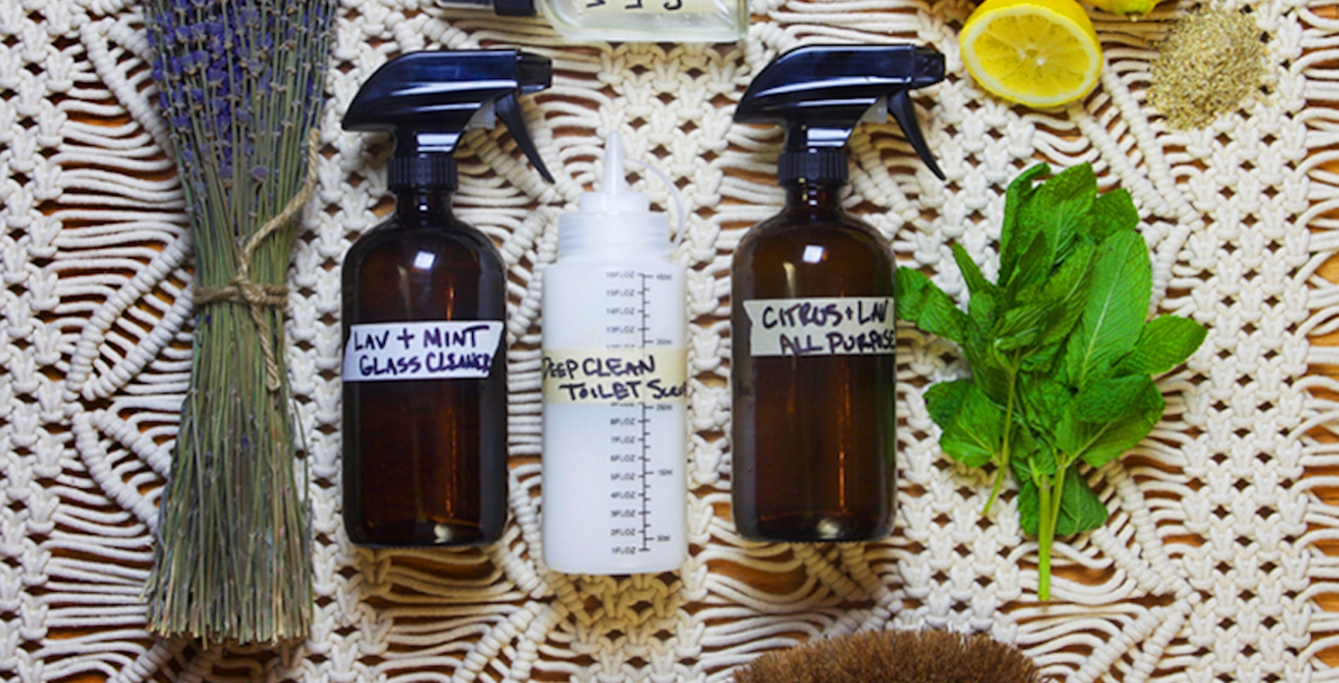 Use These Kitchen Staples to Make Tough-on-Dirt Home Cleaning Products