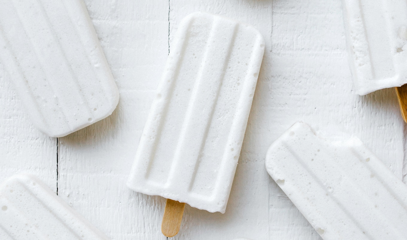 Marshmallow Coconut Cream Popsicles (Bourbon Optional!)