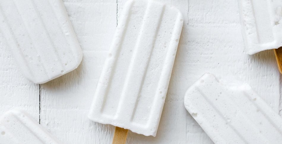 Vegan Marshmallow-Coconut Cream Popsicles