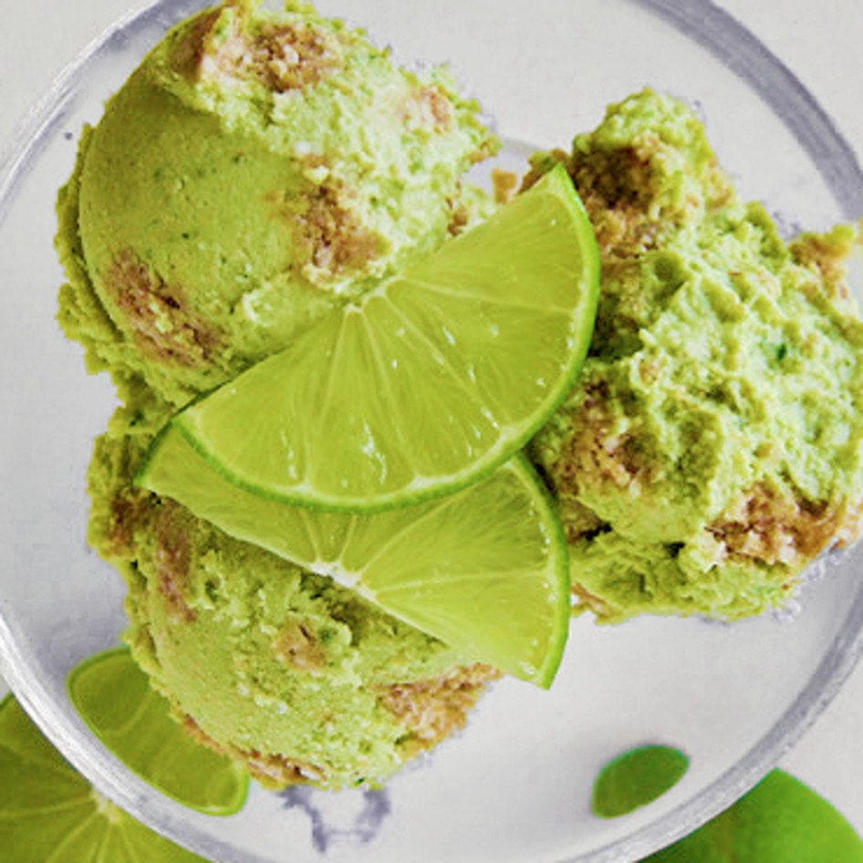 Dairy-Free Key Lime Pie Ice Cream