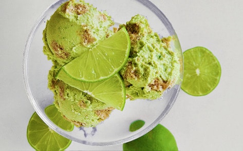 Dairy-Free Key Lime Pie Ice Cream