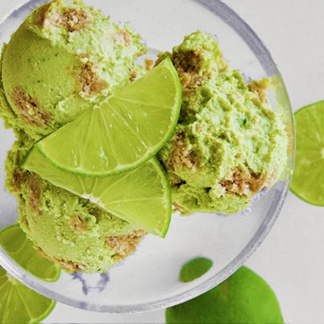 Raw Vegan Key Lime Pie Ice Cream