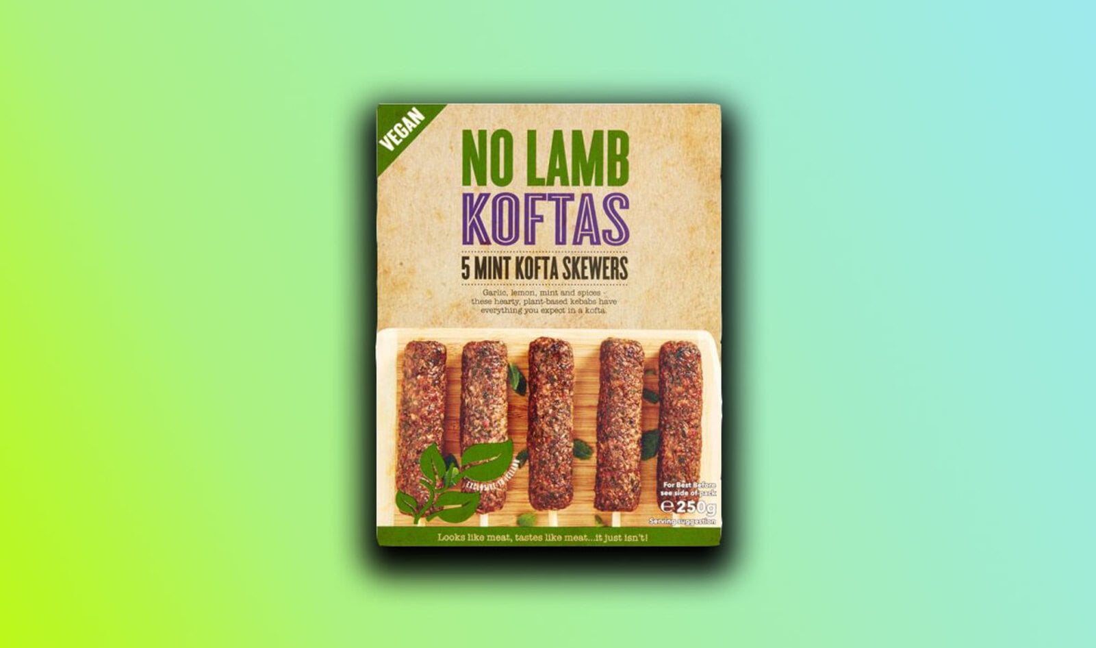 Grocery Chain Iceland Launches Vegan Lamb Kofta Skewers and Pulled Pork Burgers