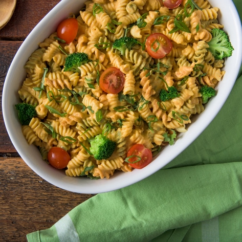 Vegan Primavera Mac and Cheese