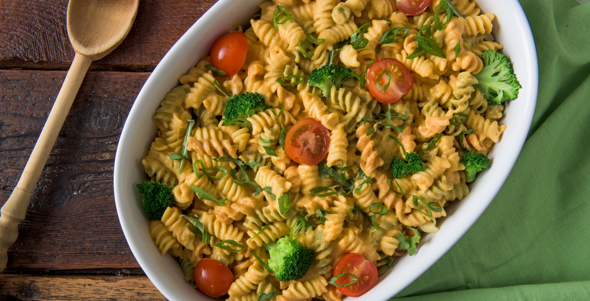 Plant-Based Primavera Mac and Cheese