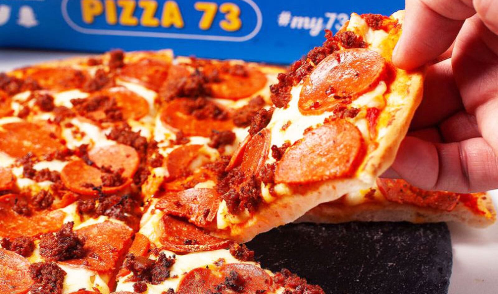 Chain Pizza 73 Adds Vegan Pepperoni and Sausage to All Locations in Canada 