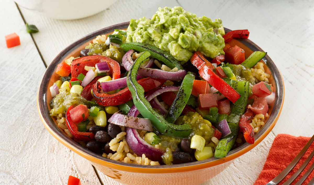 QDOBA Launches Vegan Fajita Bowl VegNews