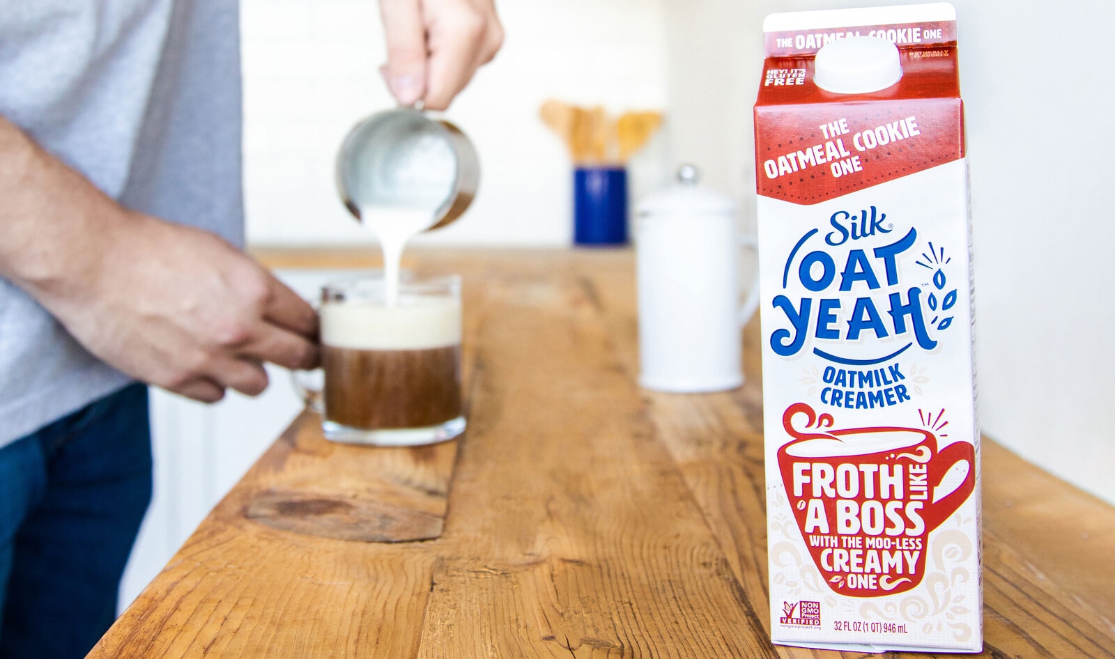 Silk Debuts Oatmeal Cookie Vegan Creamer