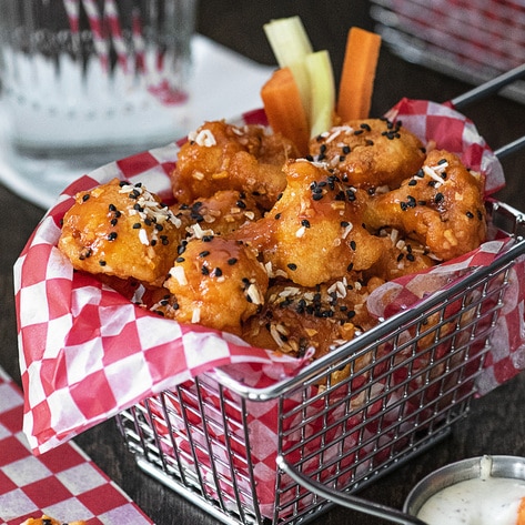 Vegan Everything Buffalo Cauliflower Bites