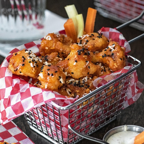 Vegan Everything Buffalo Cauliflower Bites