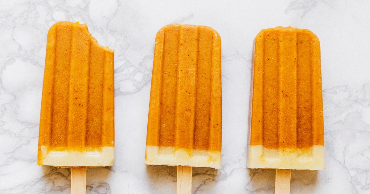 Sweet Potato Pie Plant-Based Popsicles | VegNews