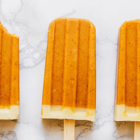 Vegan Sweet Potato Pie Popsicles 