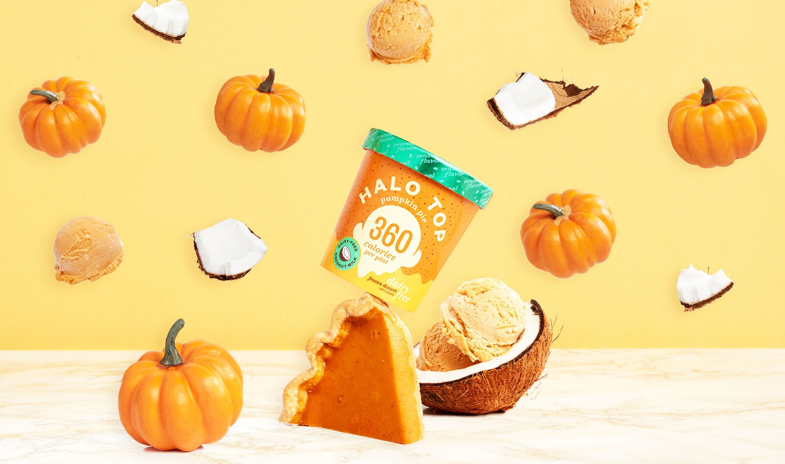 Halo Top Launches Vegan Pumpkin Pie Ice Cream