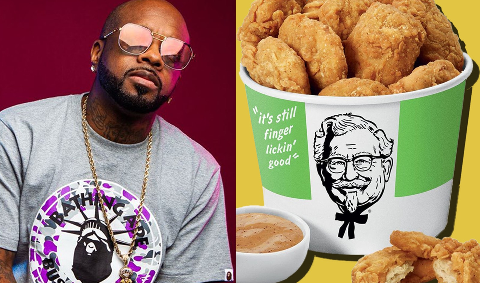 Jermaine Dupri Is First to Order Vegan KFC