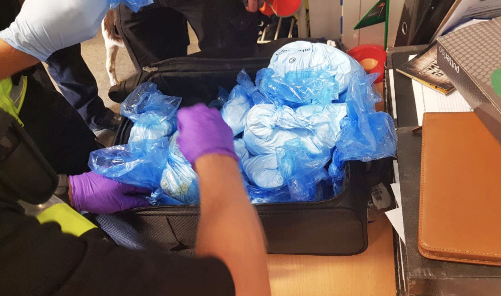 Police Respond to Massive Drug Bust in UK Airport Only to Find Vegan Cake Mix