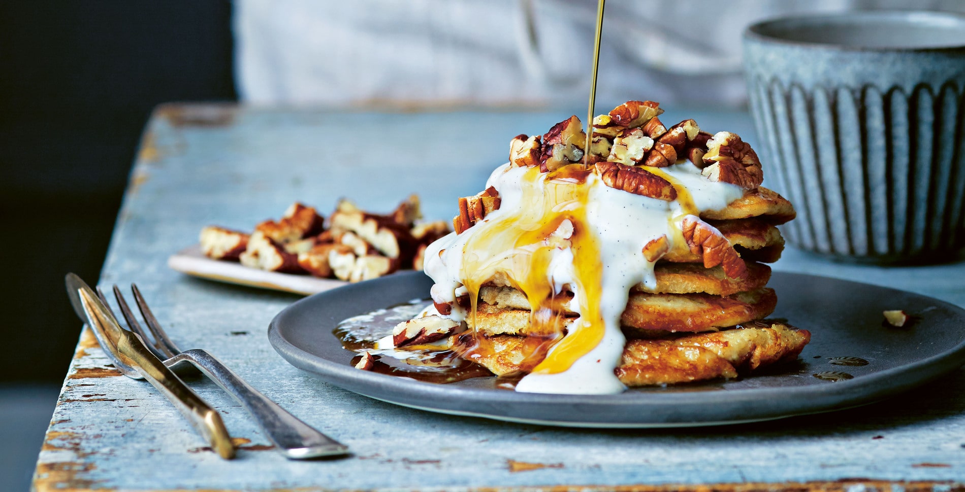 Four-Ingredient Vegan Banana Pancakes