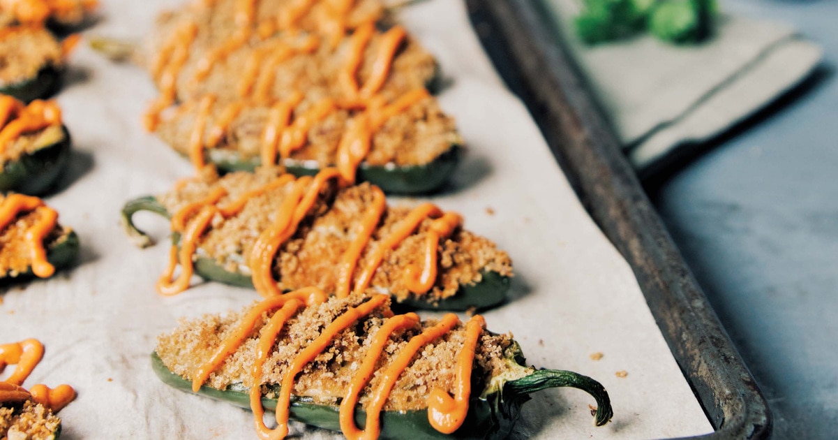 Baked Jalapeño Poppers  | VegNews
