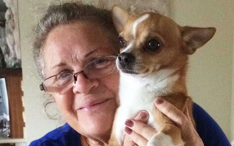 Vegan Grandmother Walks 120 Miles to Raise Money for Dog Rescue Charity 