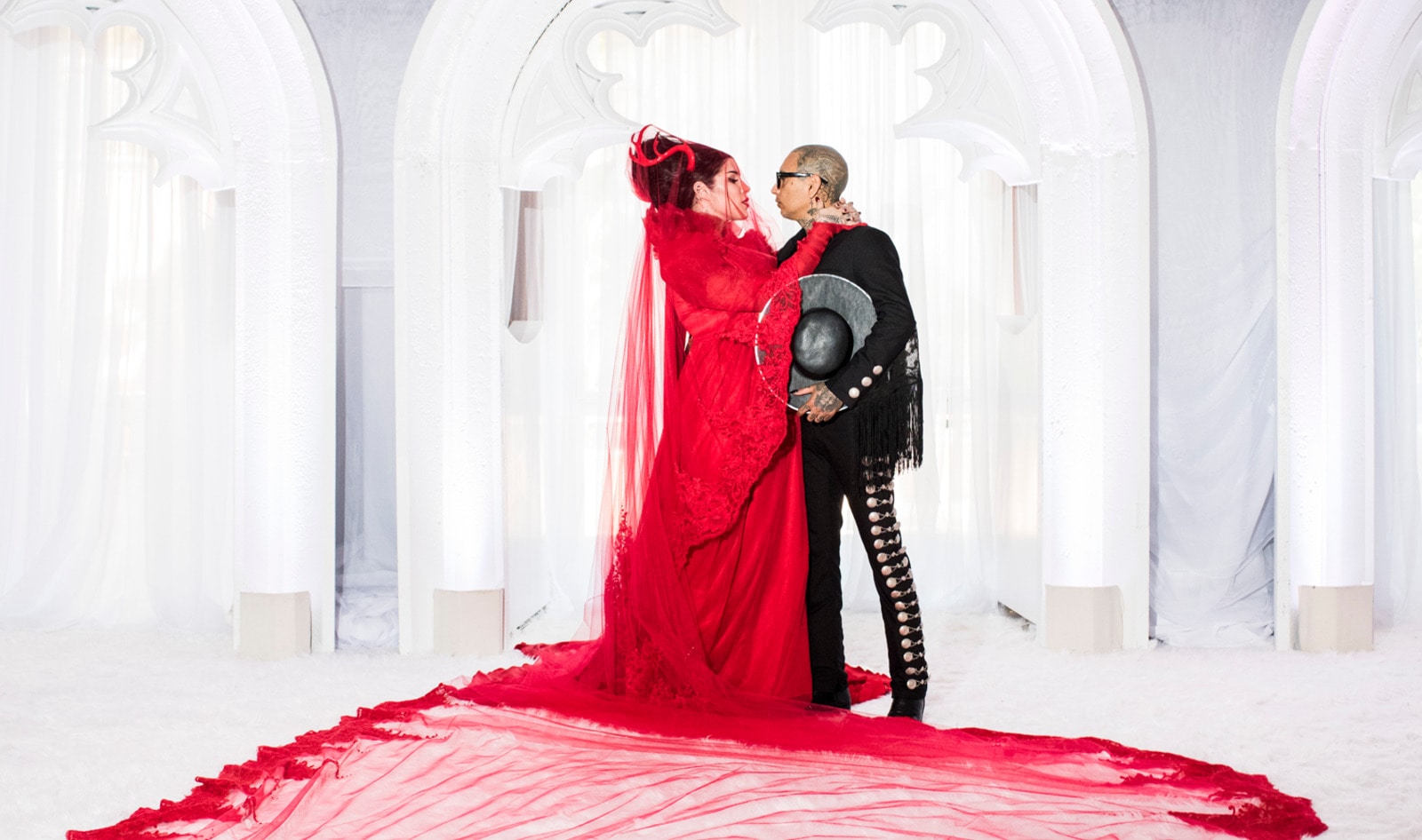 Love, Latex & Luxury: The Vegan Wedding of Kat Von D & Leafar Seyer