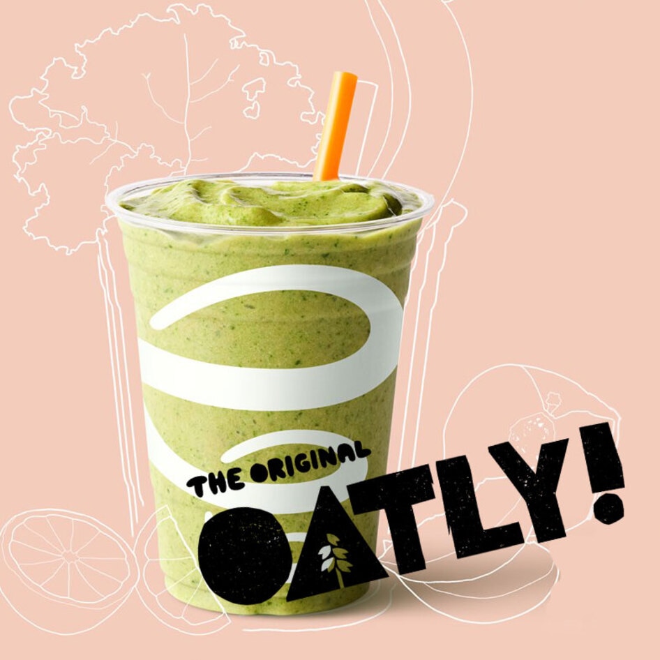 Jamba Juice Becomes First National Smoothie Chain to Offer Oatly Vegan Milk
