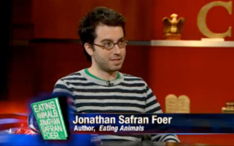 Foer On <i>Colbert Report</i>