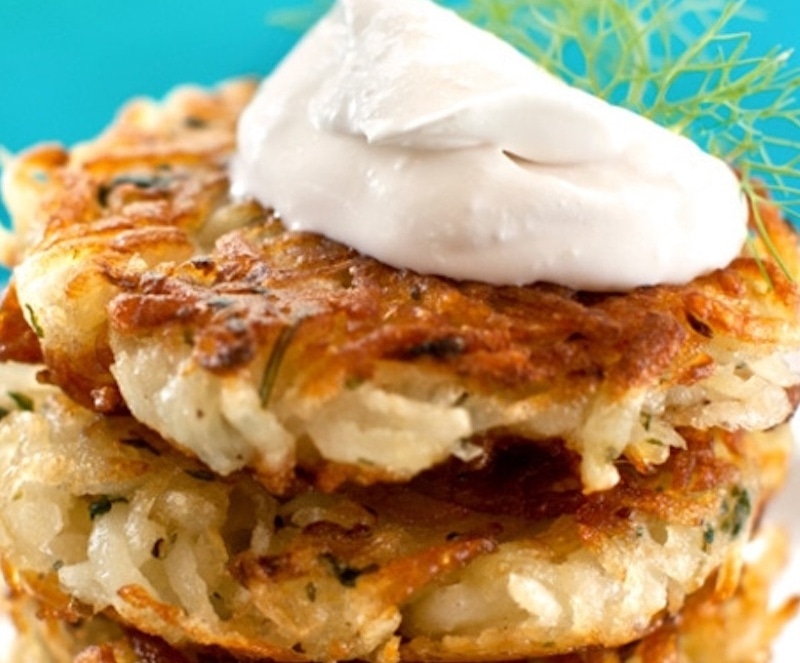 VegNews.PotoatPancakeLatkes.HannahKaminsky Cropped