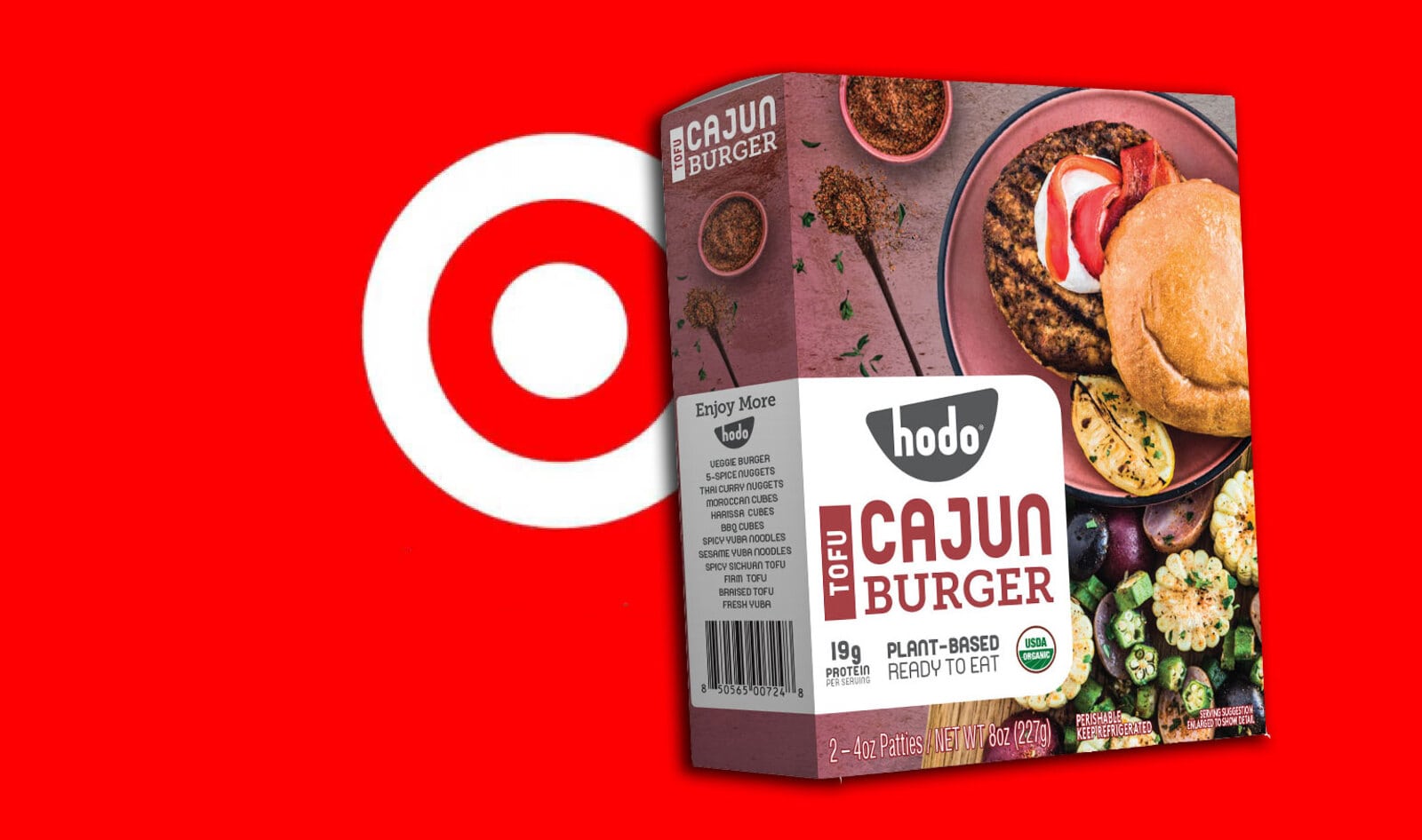 Vegan Ready-to-Eat Cajun Burger Debuts at 300 Target Stores