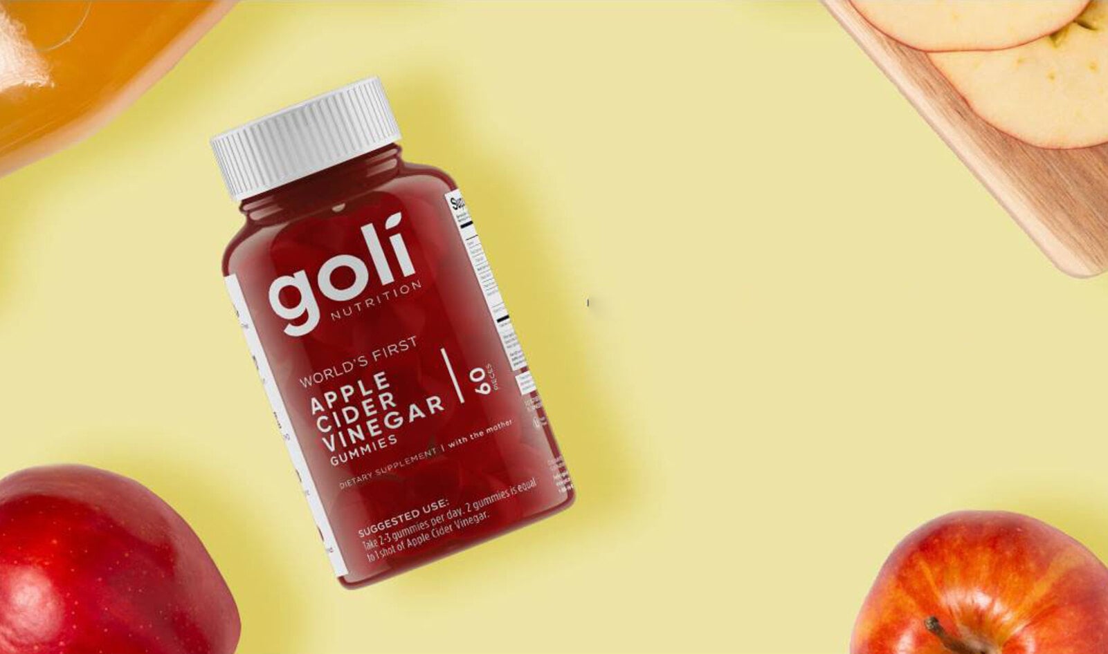 Vitamin Brand Debuts Vegan Gummies Made With Apple Cider Vinegar