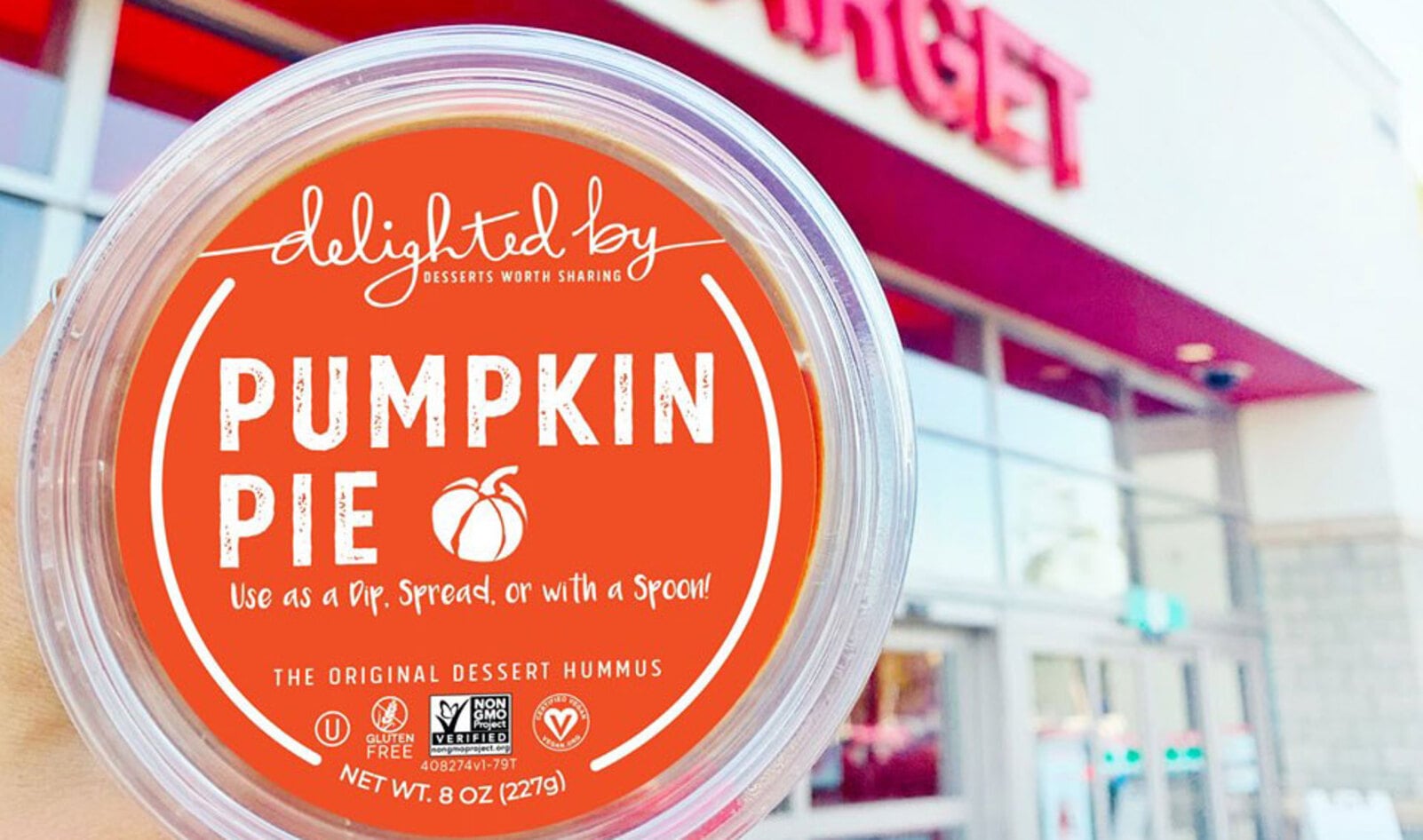 Vegan Pumpkin Pie Dessert Hummus is Now at Costco and Target