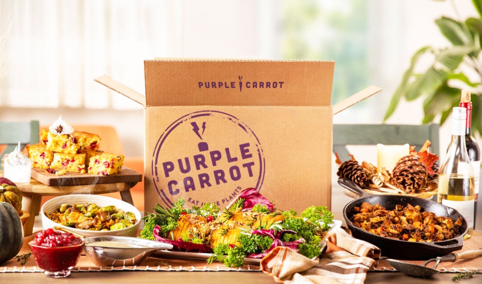 Meal-Kit Company Purple Carrot Launches Vegan Thanksgiving Box Nationwide