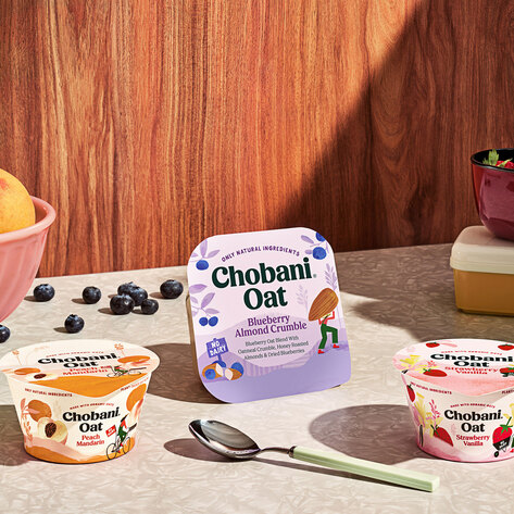 Chobani Expands Non-Dairy Line with Oat-Based Yogurts, Milks, and Drinks