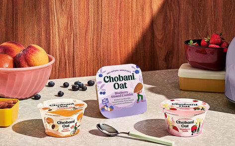 Chobani Expands Non-Dairy Line with Oat-Based Yogurts, Milks, and Drinks