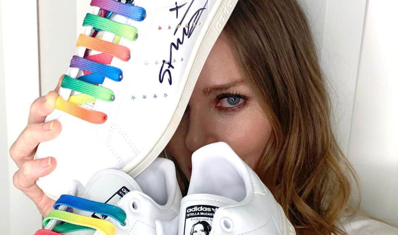 Stella McCartney Designs Rainbow Version of Vegan Stan Smith Adidas