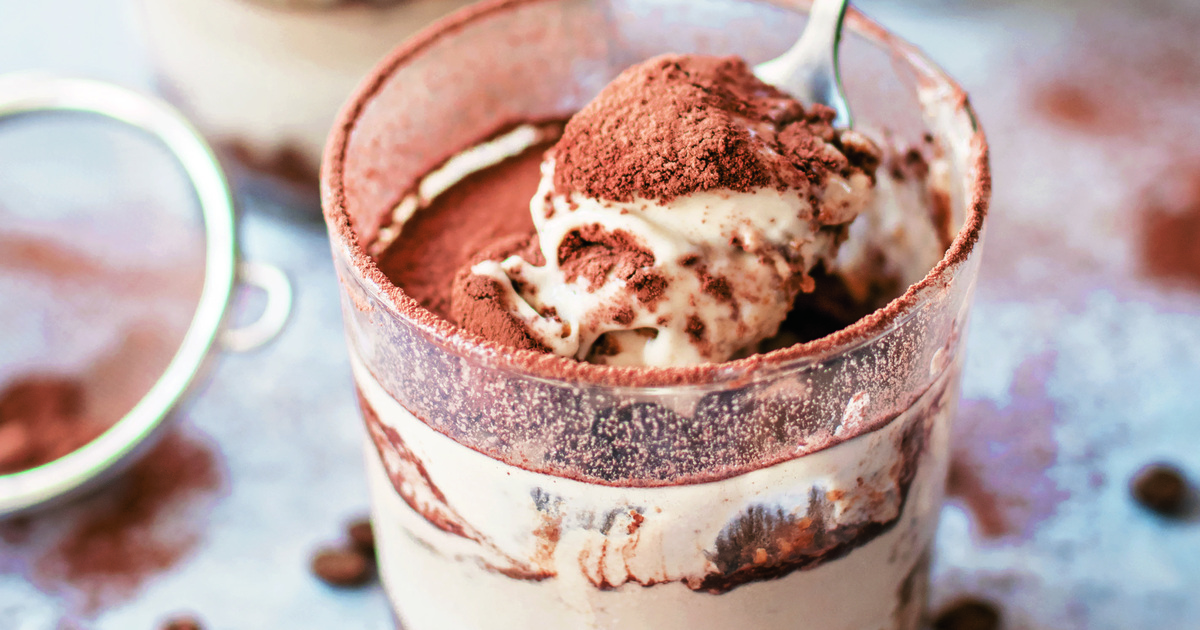 Silky Vegan Coconut Cream Tiramisu | VegNews