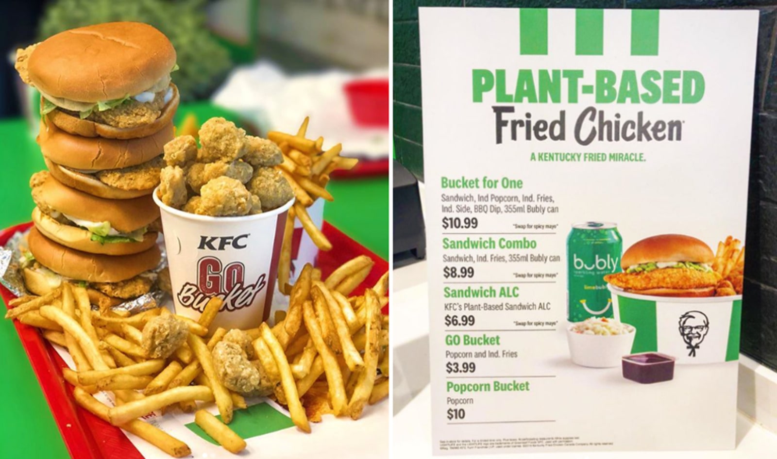 KFC Canada Sells Out of Vegan Chicken in Six Hours