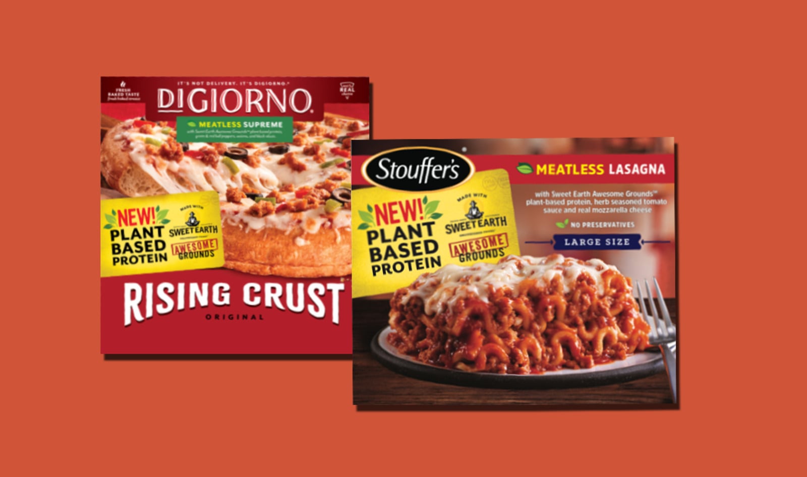 Nestlé to Debut Meatless Supreme DiGiorno Pizzas and Stouffer's Lasagna