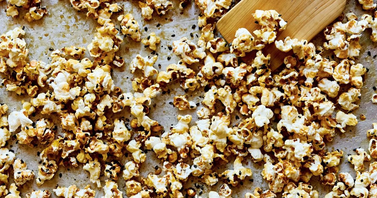 Vegan Miso Butter Caramel Corn | VegNews