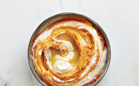 Sweet Potato Swirl Mashed Potatoes&nbsp;