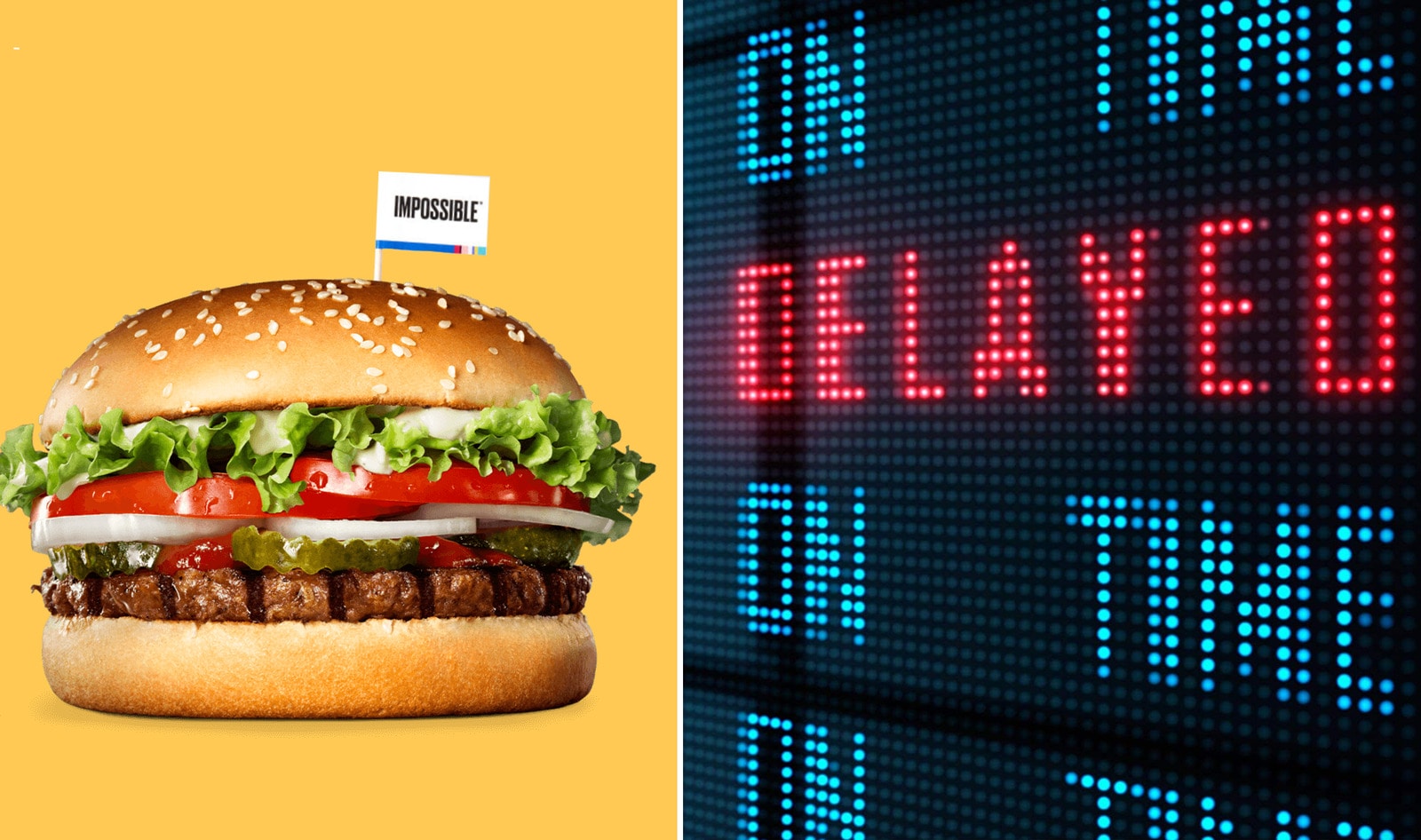 Burger King Gives Out Free Impossible Whoppers to Travelers With Delayed Flights 