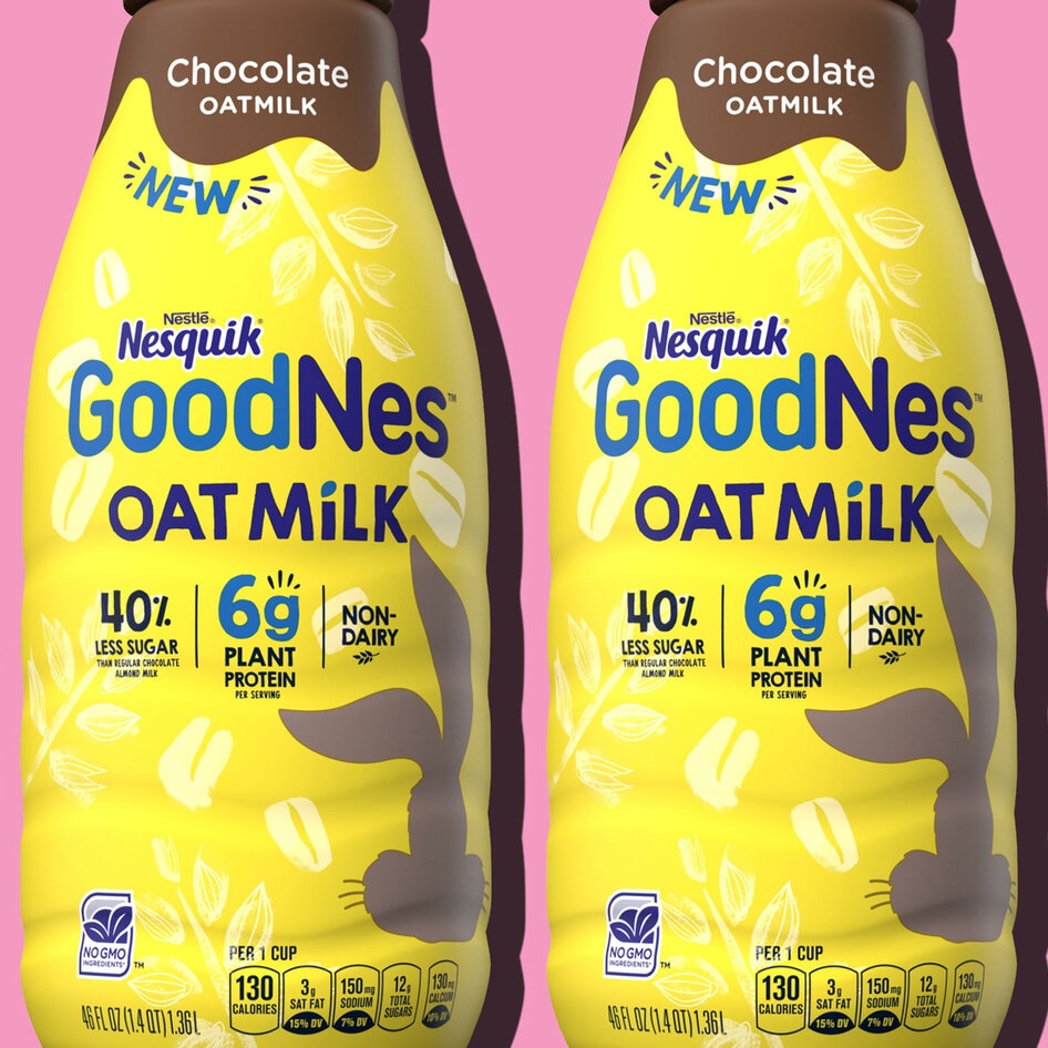 Nesquik Debuts New Vegan Chocolate Oat Milk