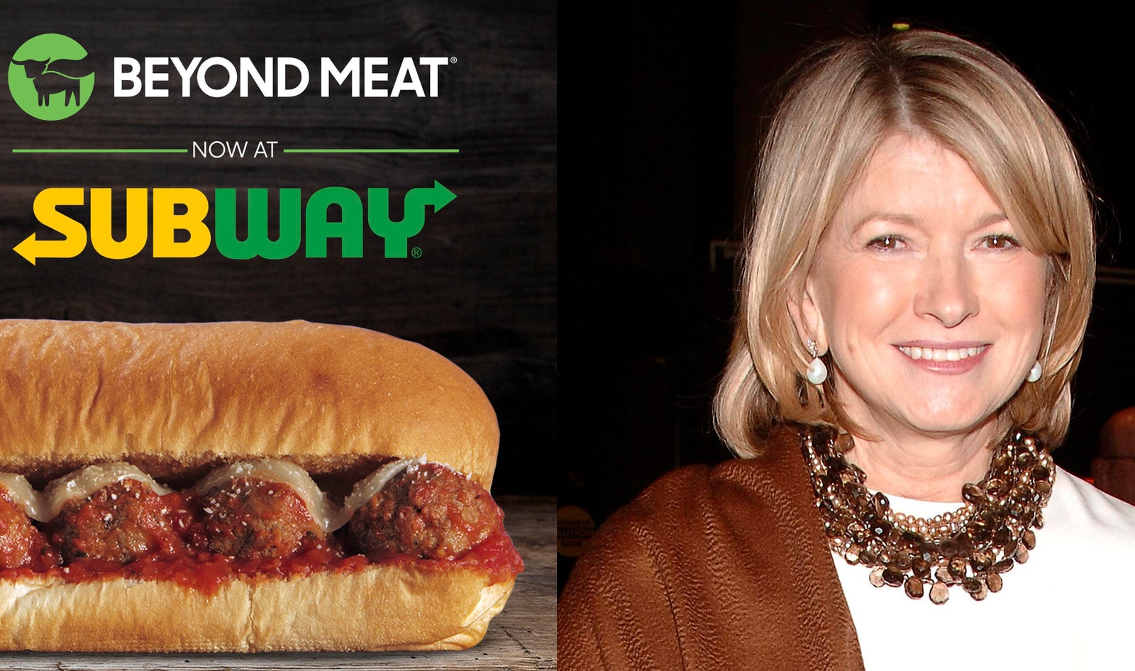 Subway Launches Plant-Based Beyond Meatball Sub Across Canada with Help from Martha Stewart