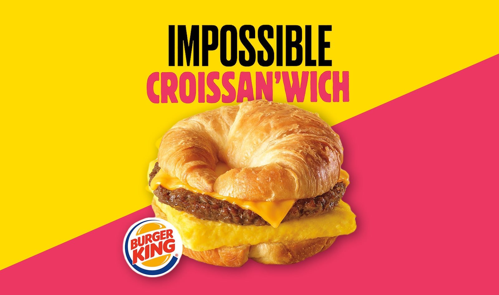 Burger King Launches Meatless Impossible Sausage Croissan’wich Nationwide