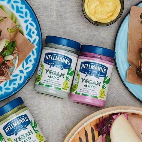 Hellmann’s Creates Rainbow Vegan Mayo for Veganuary